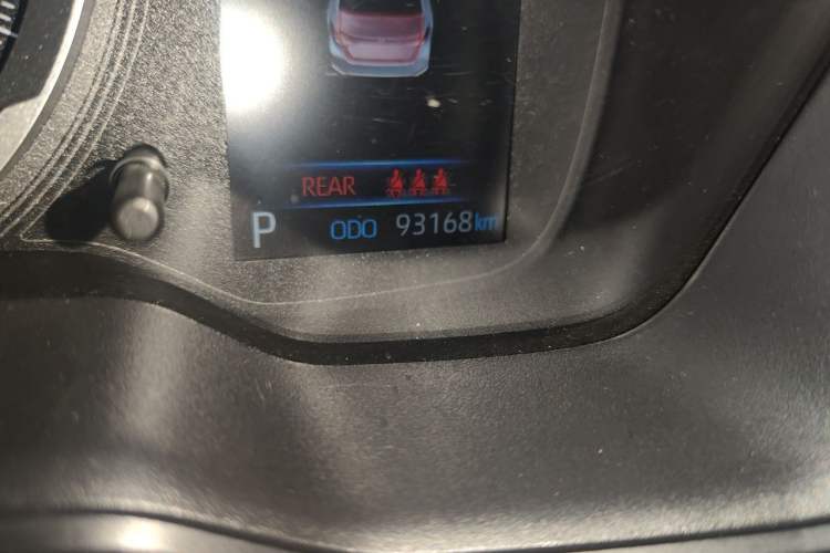 Used Toyota Allion 2022 2.0L Elite Edition Odometer Close Up