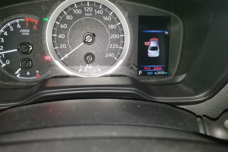 Used Toyota Allion 2022 2.0L Zunyue Edition Odometer Close Up