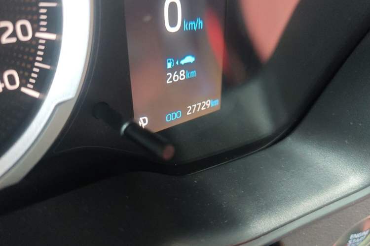 Used Toyota Allion 2022 2.0L Elite Edition Odometer Close Up