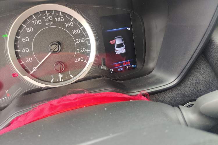 Used Toyota Allion 2022 2.0L Elite Edition Odometer Close Up