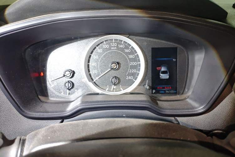 Used Toyota Allion 2022 2.0L Elite Edition Odometer Close Up