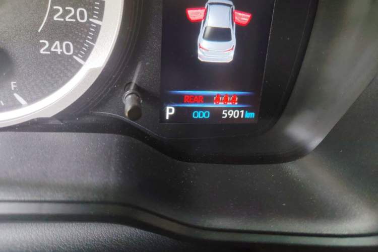 Used Toyota Allion 2022 2.0L Pioneer Edition Odometer Close Up