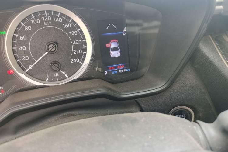 Used Toyota Allion 2022 2.0L Pioneer Edition Odometer Close Up