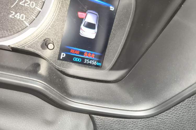 Used Toyota Allion 2022 2.0L Pioneer Edition Odometer Close Up