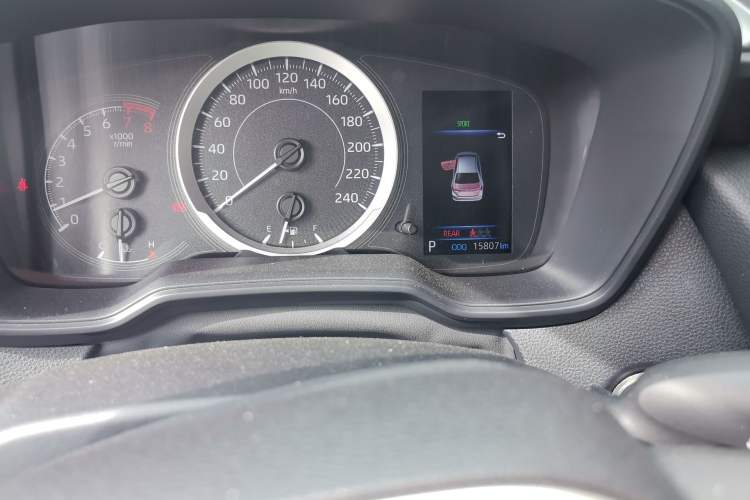 Used Toyota Allion 2022 2.0L Elite Edition Odometer Close Up