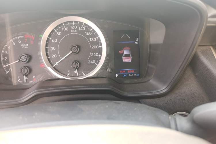 Used Toyota Allion 2022 2.0L Pioneer Edition Odometer Close Up