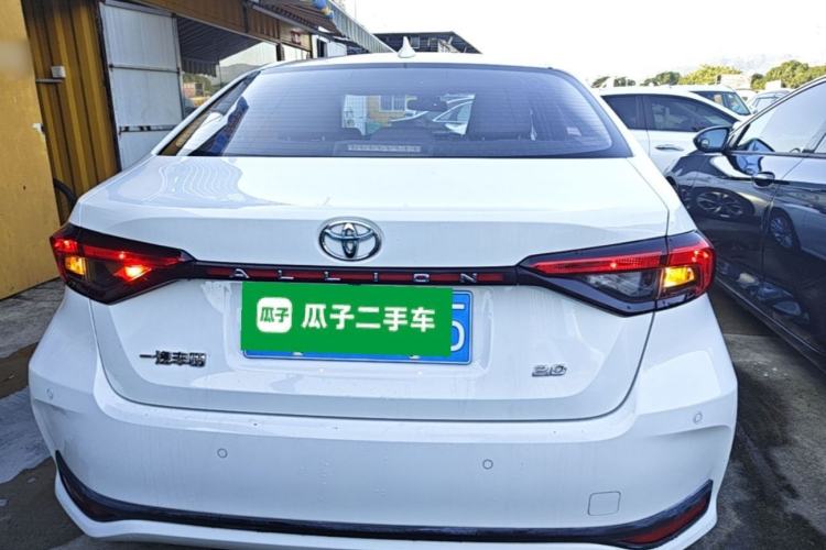 Used Toyota Allion 2022 2.0L Elite Edition Rear