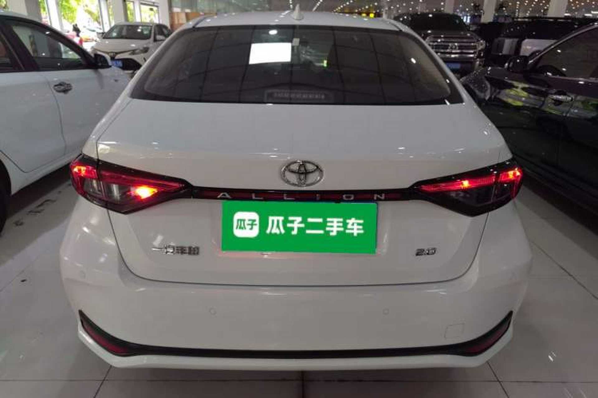 Used Toyota Allion 2022 2.0L Elite Edition Rear