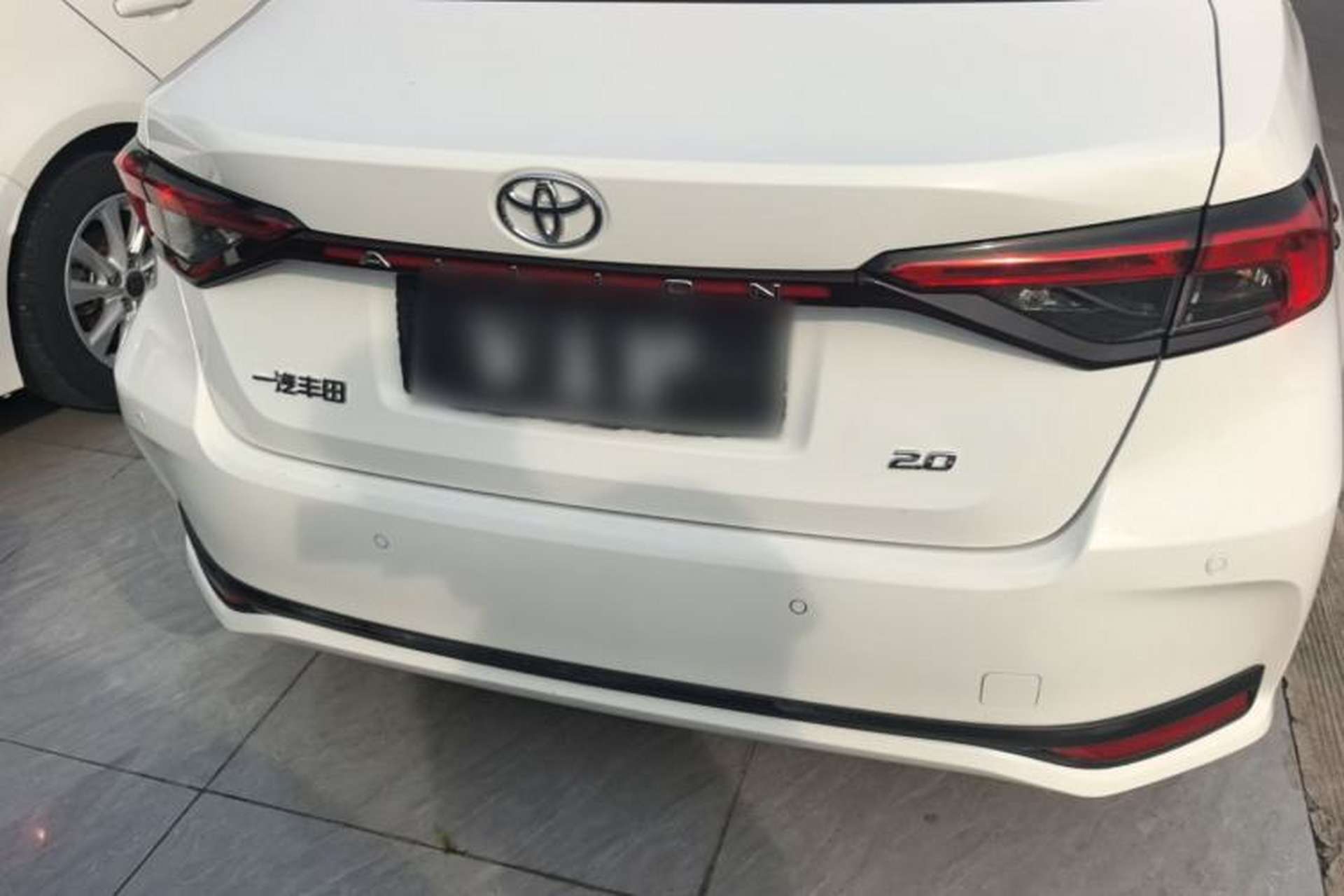 Used Toyota Allion 2022 2.0L Elite Edition Rear