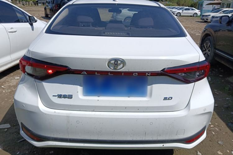 Used Toyota Allion 2022 2.0L Elite Edition Rear