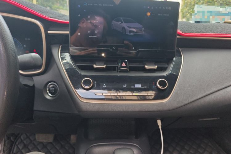 Used Toyota Allion 2023 2.0L Elite Edition Audio And AC Panel