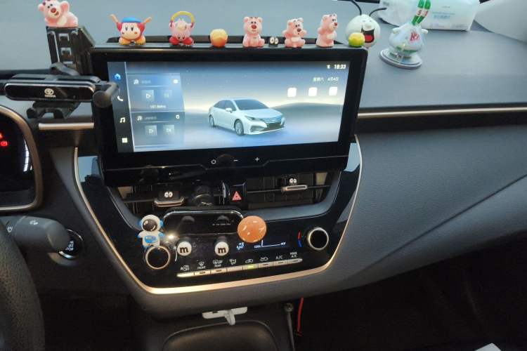 Used Toyota Allion 2023 2.0L Pioneer Edition Audio And AC Panel