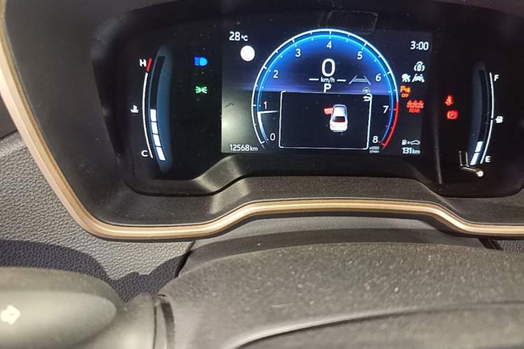 Used Toyota Allion 2023 2.0L Pioneer Edition Odometer Close Up