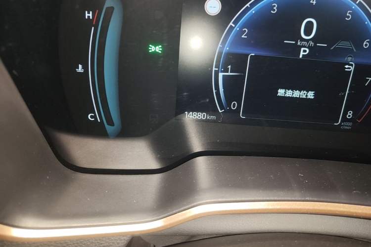 Used Toyota Allion 2023 2.0L Pioneer Edition Odometer Close Up