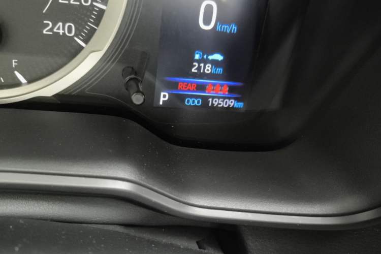 Used Toyota Allion 2023 2.0L Pioneer Edition Odometer Close Up
