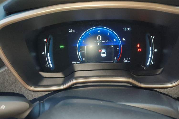 Used Toyota Allion 2023 2.0L Pioneer Edition Odometer Close Up