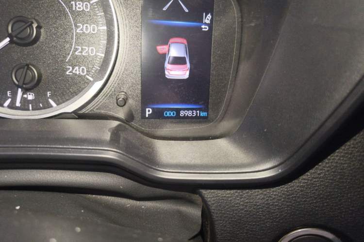 Used Toyota Allion 2023 2.0L Elite Edition Odometer Close Up