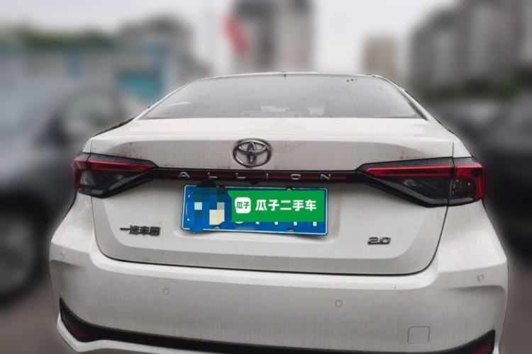 Used Toyota Allion 2023 2.0L Elite Edition Rear