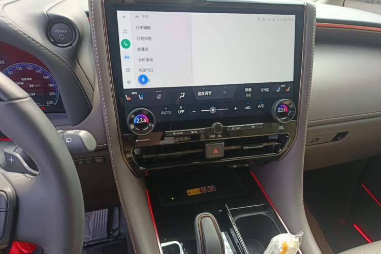 Used Toyota Alphard 2024 Dual-Engine 2.5L Prestige Edition Audio And AC Panel