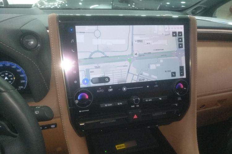 Used Toyota Alphard 2024 Dual-Engine 2.5L Prestige Edition Audio And AC Panel