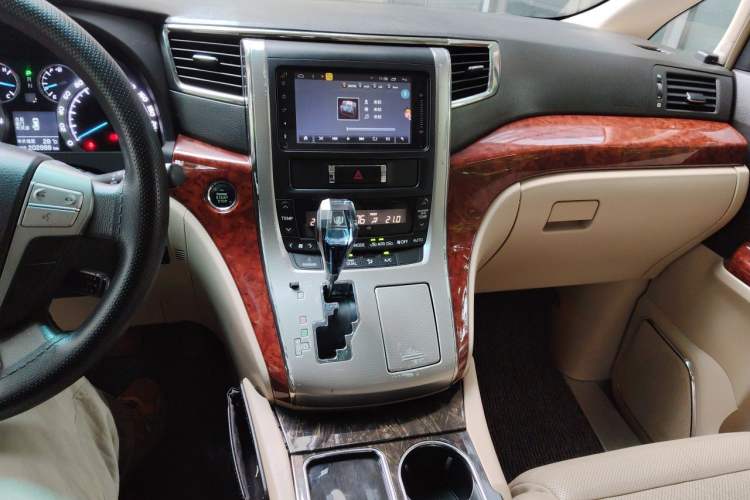 Used Toyota Alphard 2011 3.5L Luxury Edition Audio And AC Panel