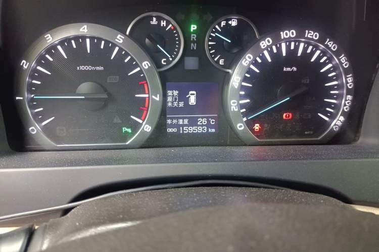 Used Toyota Alphard 2011 3.5L Luxury Edition Odometer Close Up