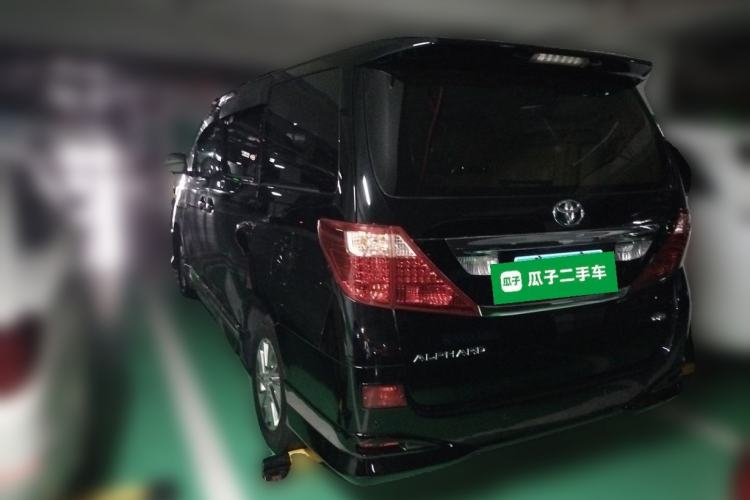 Used Toyota Alphard 2011 3.5L Luxury Edition Rear Left 45 Deg