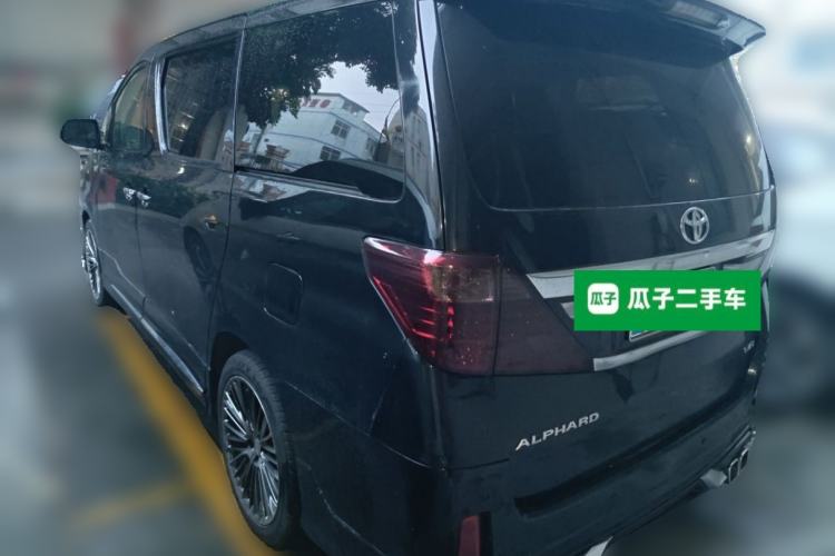 Used Toyota Alphard 2011 3.5L Luxury Edition Rear Left 45 Deg