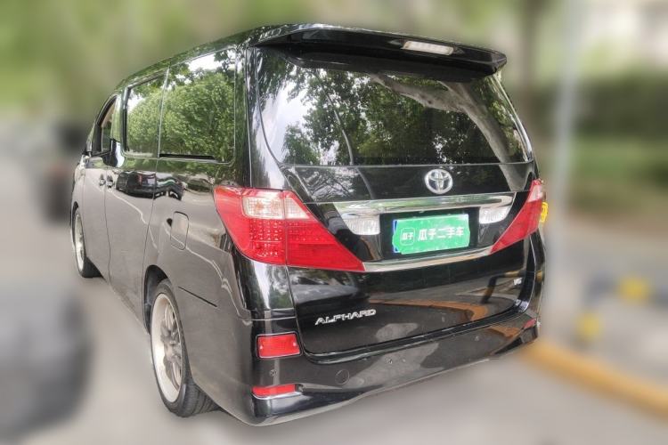 Used Toyota Alphard 2011 2.4L Luxury Edition Rear Left 45 Deg