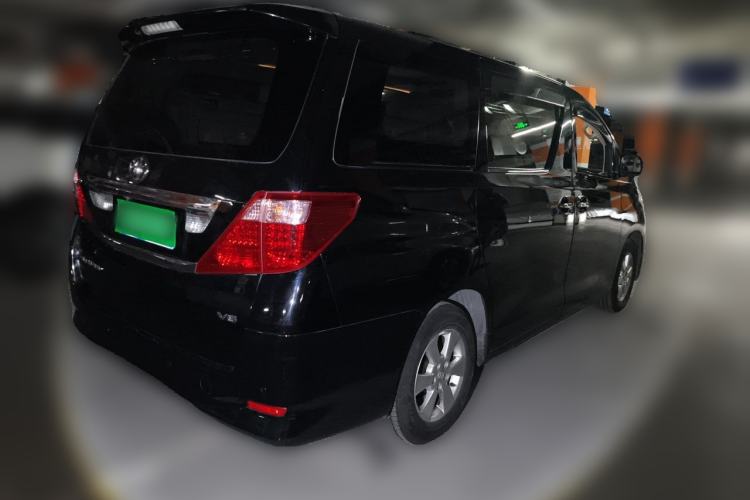 Used Toyota Alphard 2011 3.5L Luxury Edition Rear Right 45 Deg