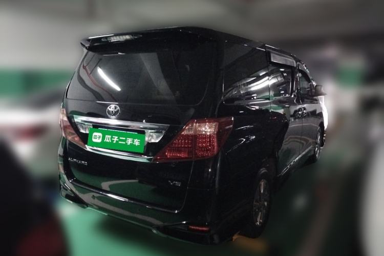 Used Toyota Alphard 2011 3.5L Luxury Edition Rear Right 45 Deg