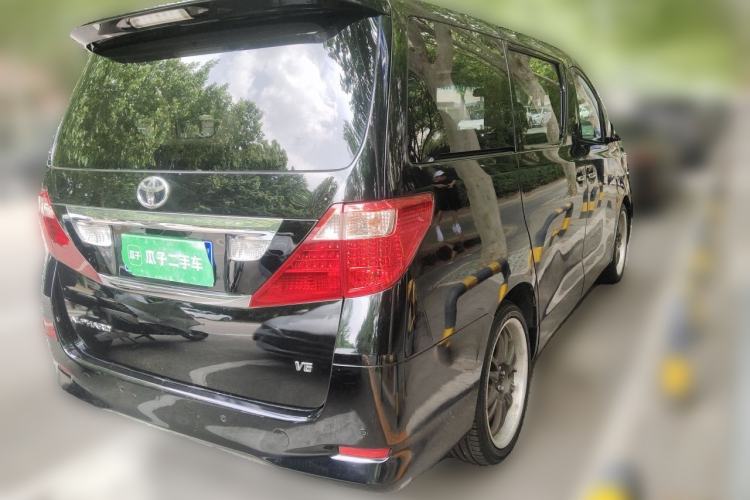 Used Toyota Alphard 2011 2.4L Luxury Edition Rear Right 45 Deg