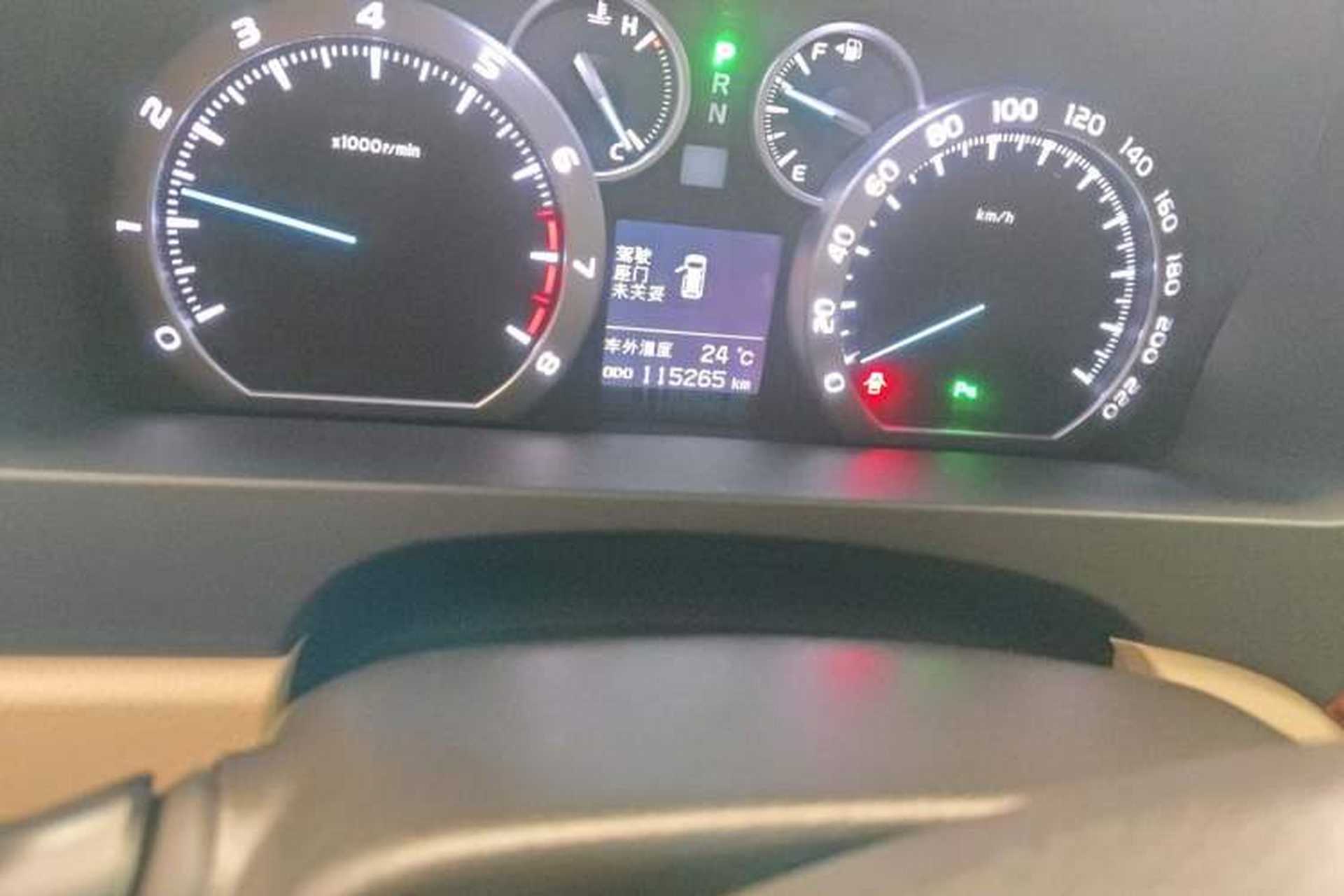Used Toyota Alphard 2011 3.5L Luxury Edition Odometer Close Up