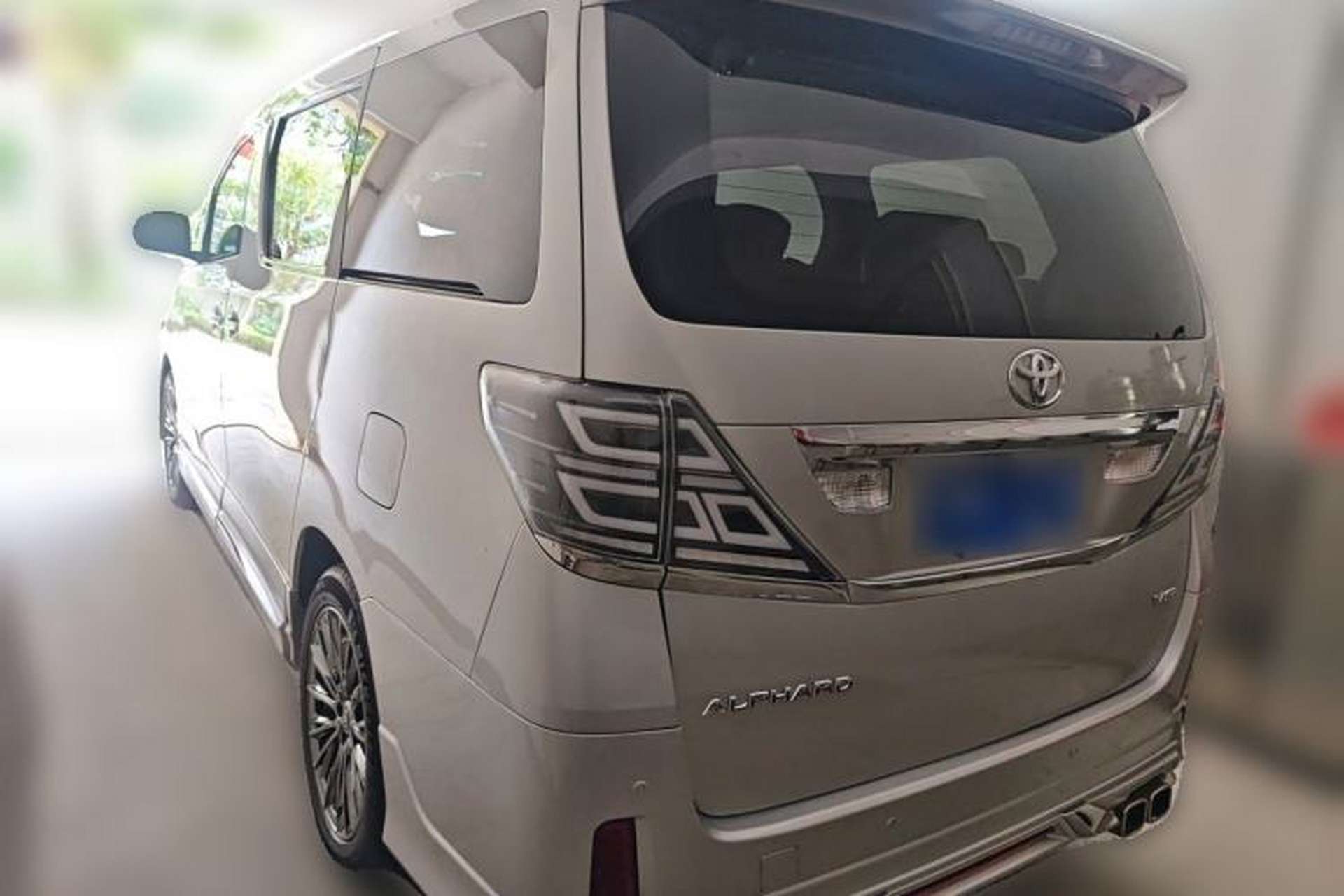 Used Toyota Alphard 2011 3.5L Luxury Edition Rear Left 45 Deg