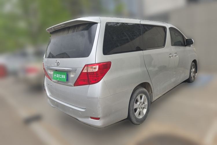 Used Toyota Alphard 2011 2.4L Luxury Edition Rear Right 45 Deg