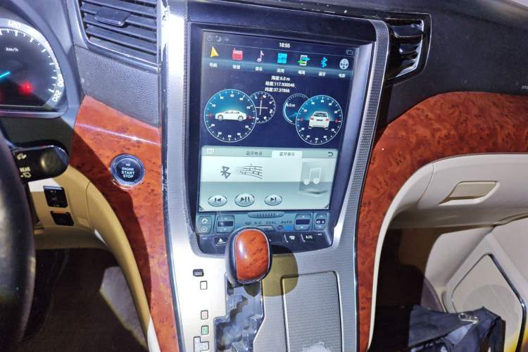 Used Toyota Alphard 2011 3.5L Luxury Edition Audio And AC Panel