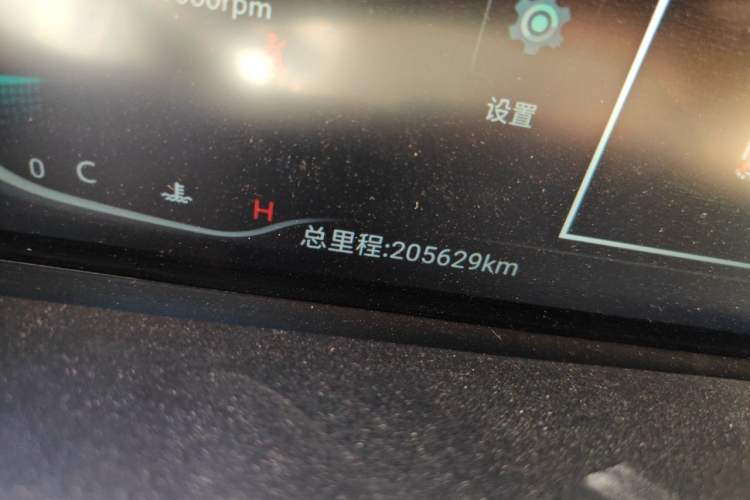 Used Toyota Alphard 2011 3.5L Luxury Edition Odometer Close Up