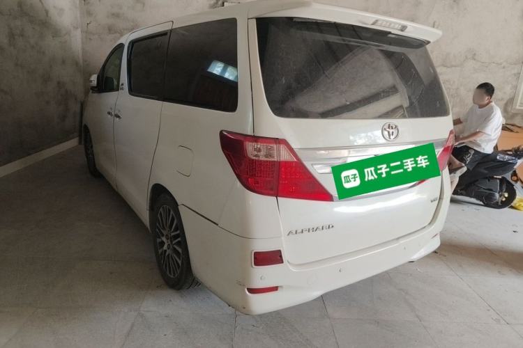 Used Toyota Alphard 2011 3.5L Luxury Edition Rear Left 45 Deg
