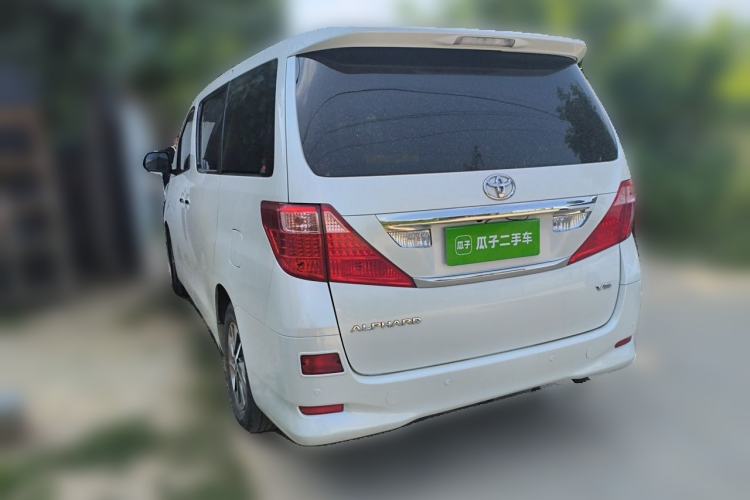 Used Toyota Alphard 2011 3.5L Luxury Edition Rear Left 45 Deg