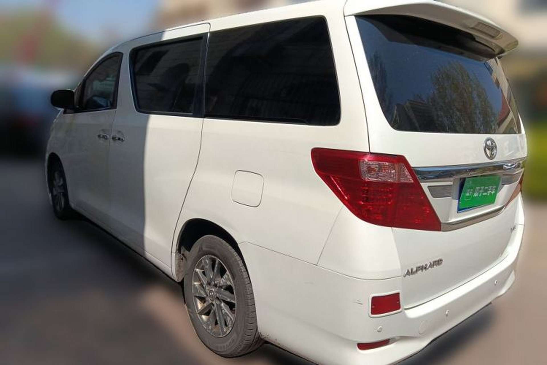 Used Toyota Alphard 2011 3.5L Luxury Edition Rear Left 45 Deg