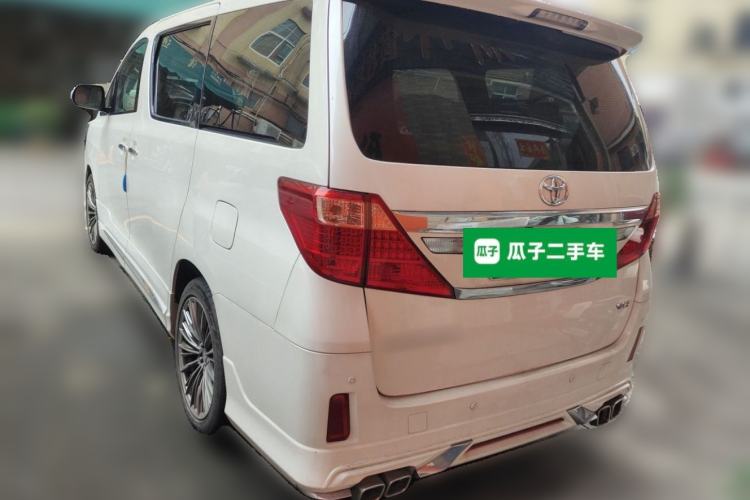 Used Toyota Alphard 2011 3.5L Luxury Edition Rear Left 45 Deg