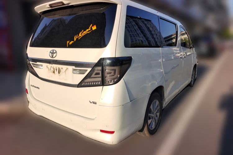 Used Toyota Alphard 2011 3.5L Luxury Edition Rear Right 45 Deg