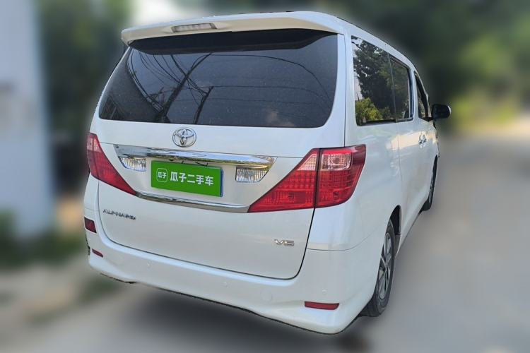 Used Toyota Alphard 2011 3.5L Luxury Edition Rear Right 45 Deg
