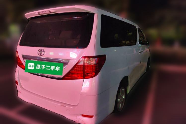 Used Toyota Alphard 2011 2.4L Luxury Edition Rear Right 45 Deg