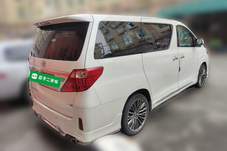 Used Toyota Alphard 2011 3.5L Luxury Edition Rear Right 45 Deg