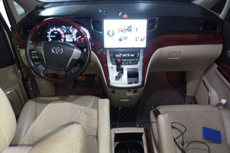Used Toyota Alphard 2011 3.5L Luxury Edition Audio And AC Panel