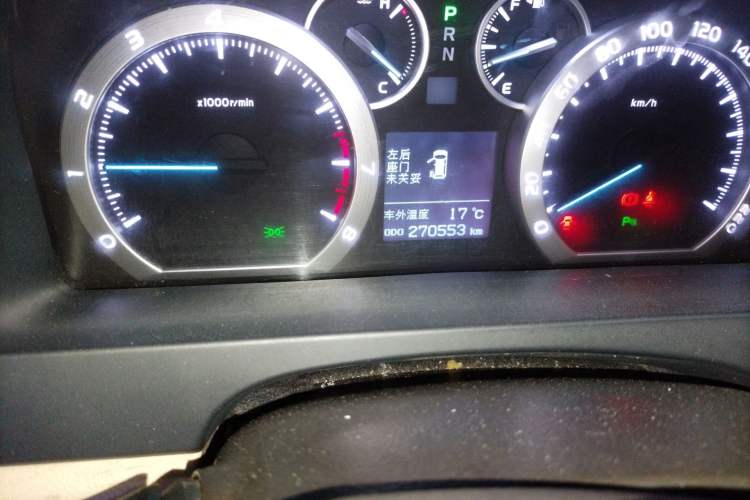 Used Toyota Alphard 2011 3.5L Luxury Edition Odometer Close Up