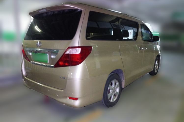 Used Toyota Alphard 2011 3.5L Luxury Edition Rear Right 45 Deg