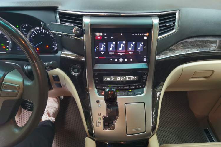 Used Toyota Alphard 2012 3.5L Luxury Edition Audio And AC Panel