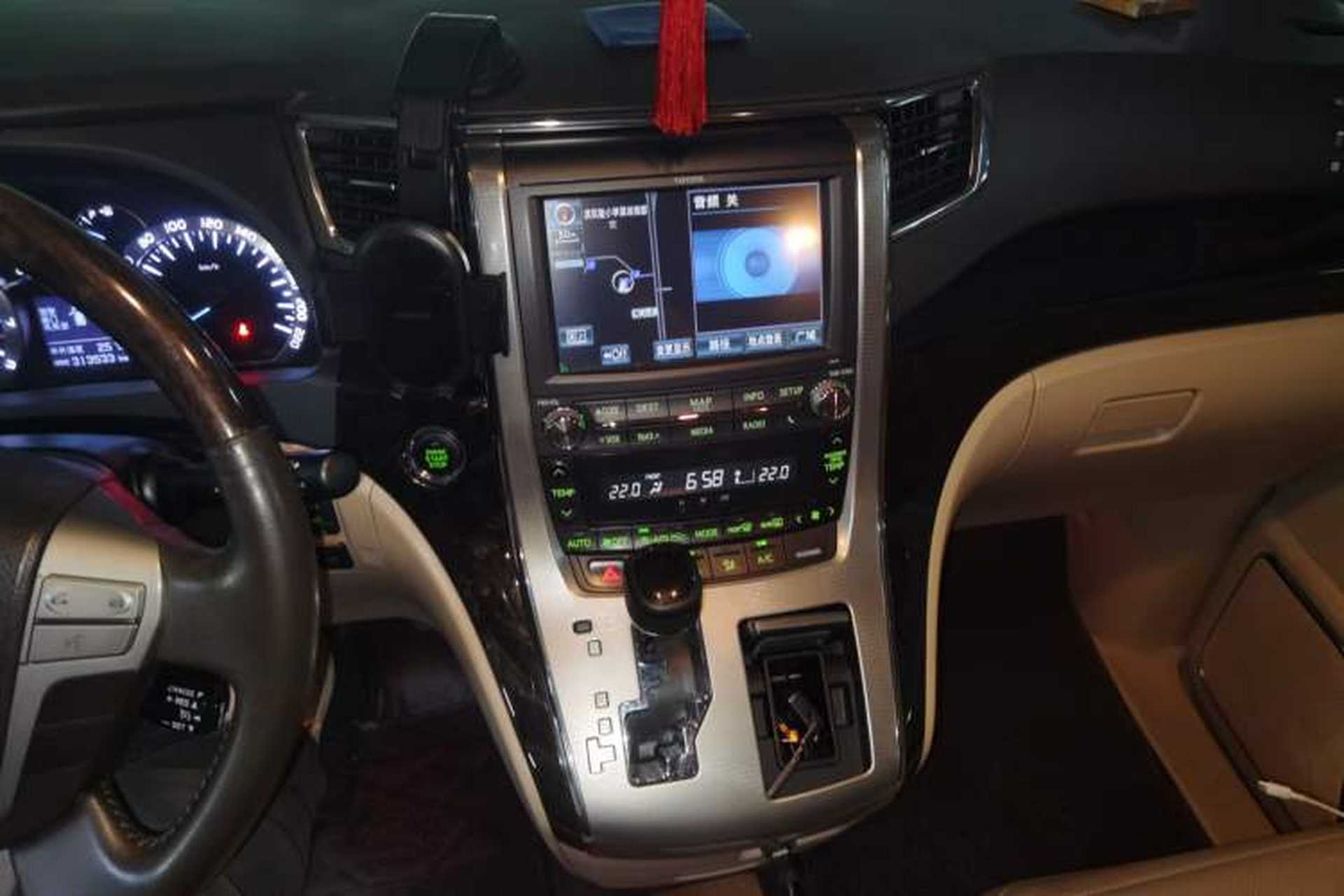 Used Toyota Alphard 2012 3.5L Luxury Edition Audio And AC Panel